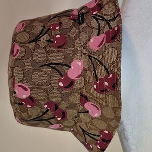 Coach Cherry Print Bucket Hat